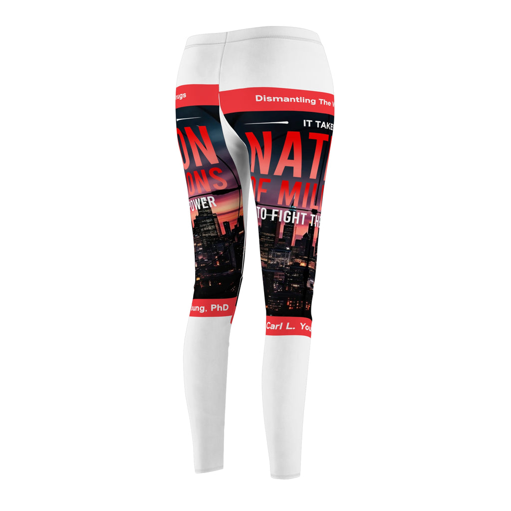 Leggings — 'Nation of Millions' Bold Graphic Women's Leggings